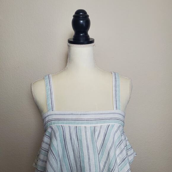 Abound Tiered Striped Top Small - Picture 5 of 7